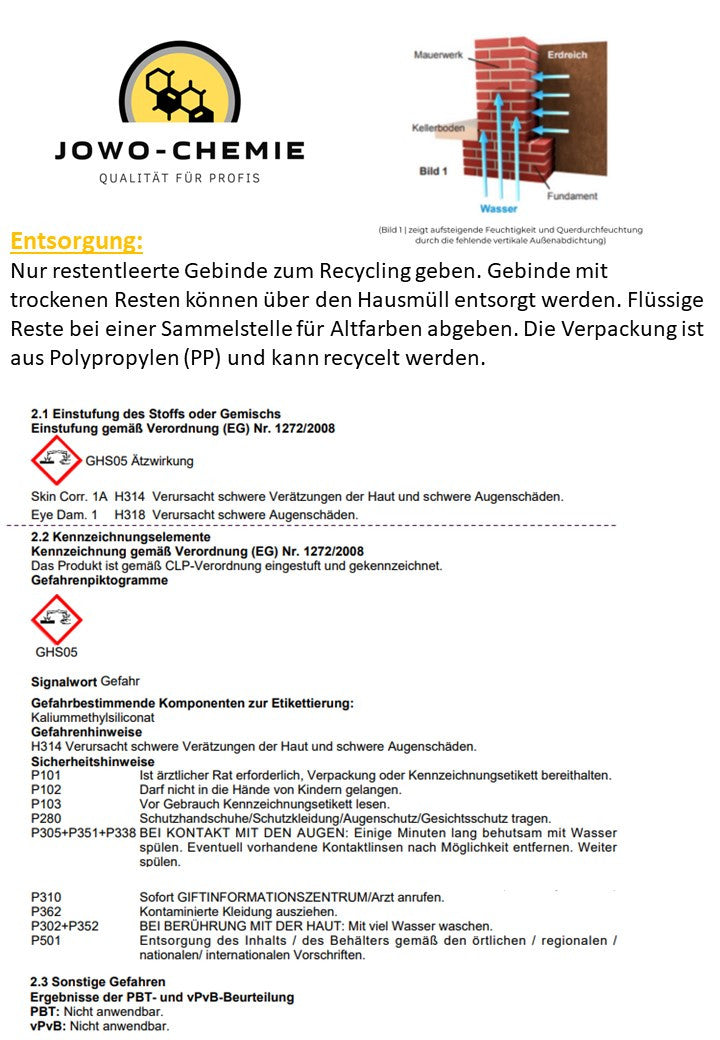 Geruchsverschlüsse, 10 L für dauerhaft trockene Wände und Alltag – Detailansicht 7