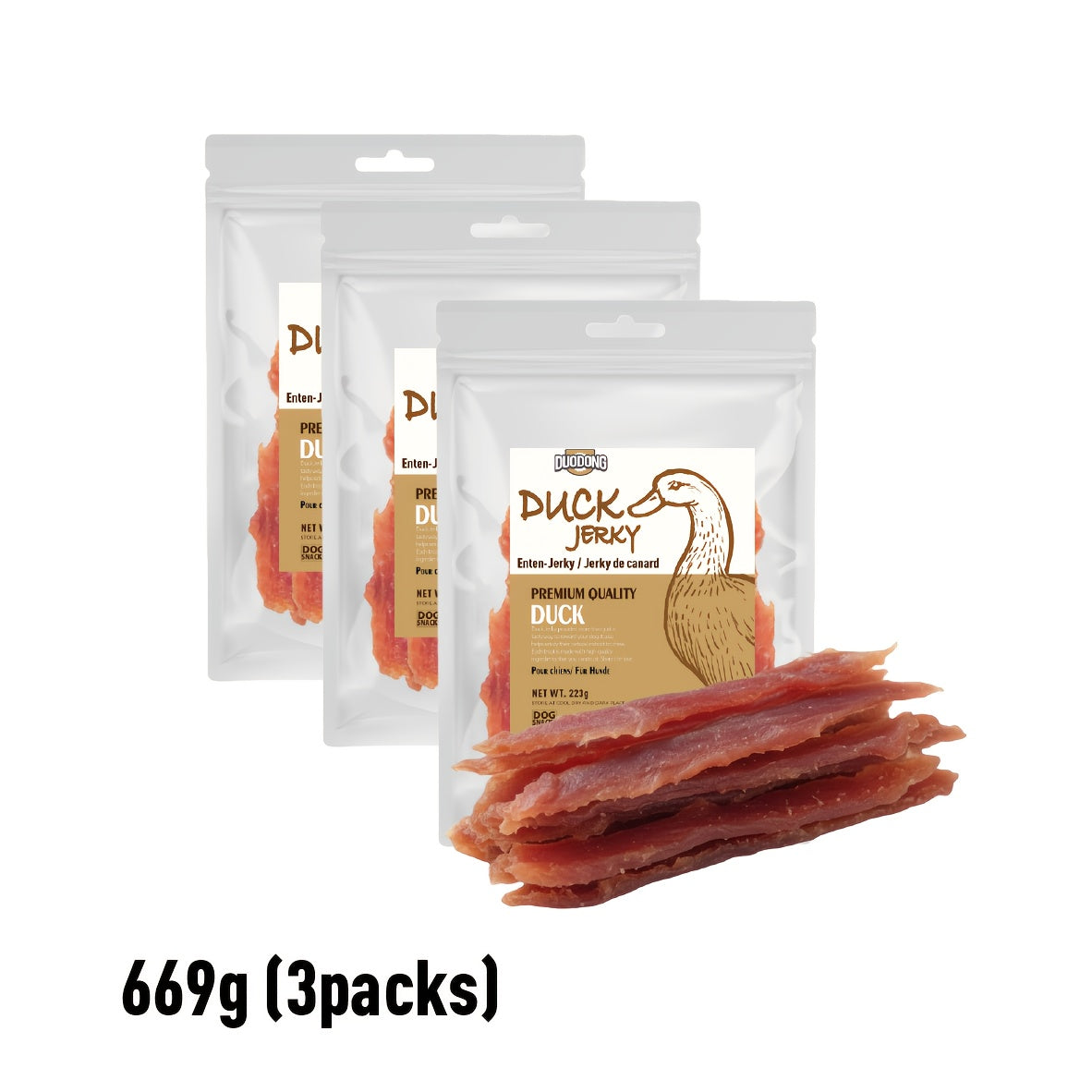 Getrocknete Hunde-Futterstücke, 223g (1 Packung) für Haustiere und Zuhause – Detailansicht 11