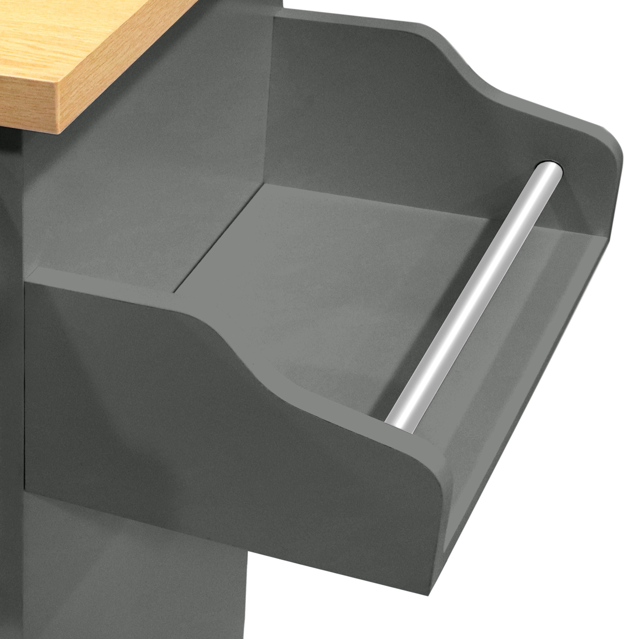 Gewürzregal, 50KG für Küche und Essbereich – Detailansicht 6