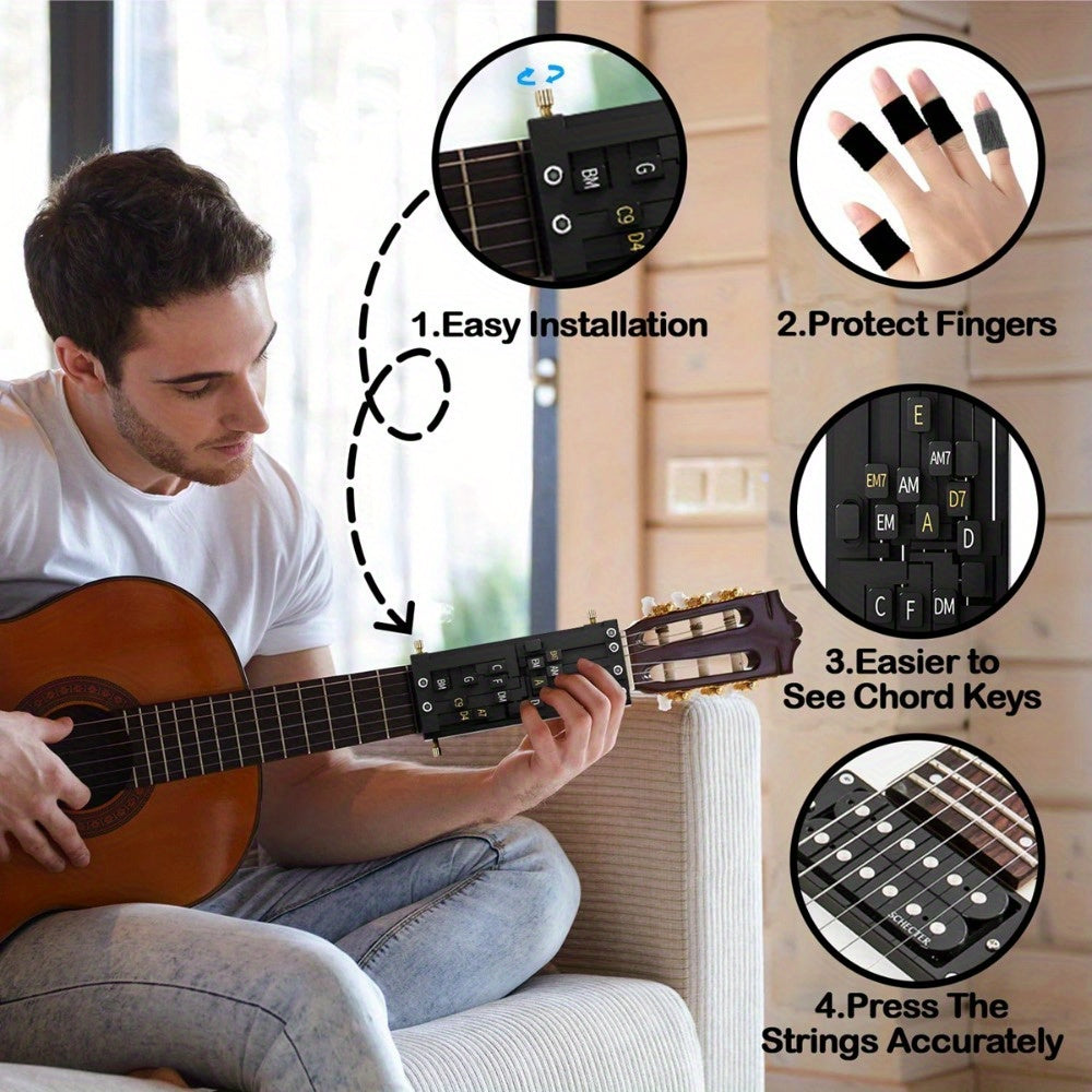 Gitarren-Akkorddrücker, Stil1 für die Gitarre und Alltag – Detailansicht 7