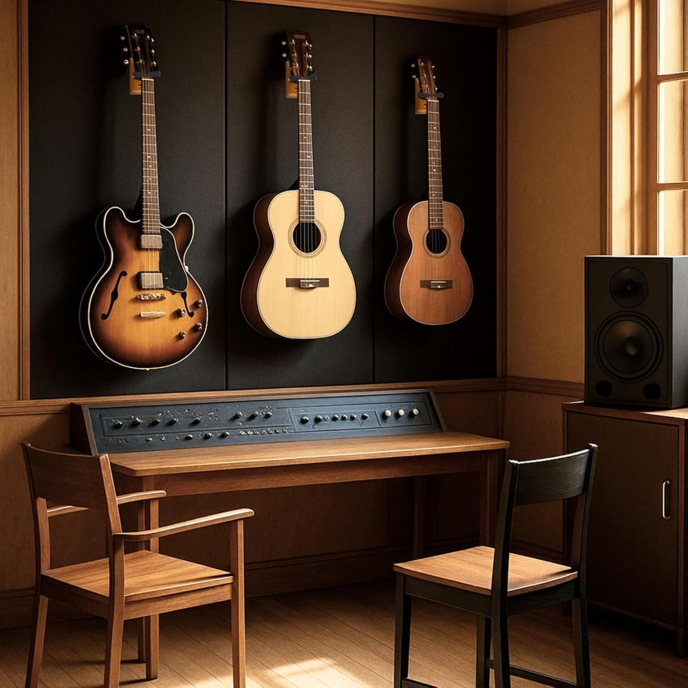 Gitarren-Wandhalter für Akustikgitarre und Klassische Gitarre – Detailansicht 3