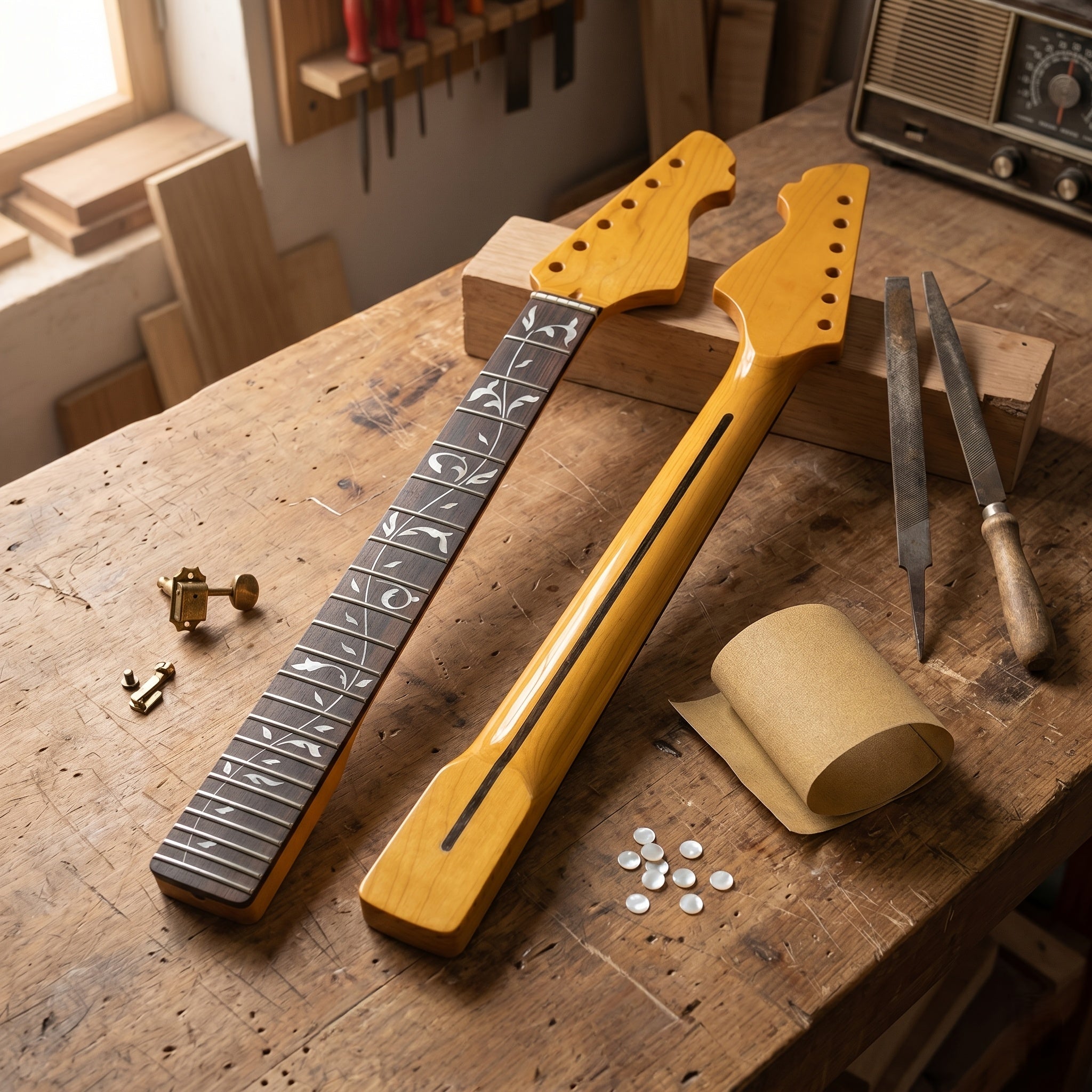 Gitarrenhals, 64,77 cm für Alltag und Zuhause – Hauptansicht