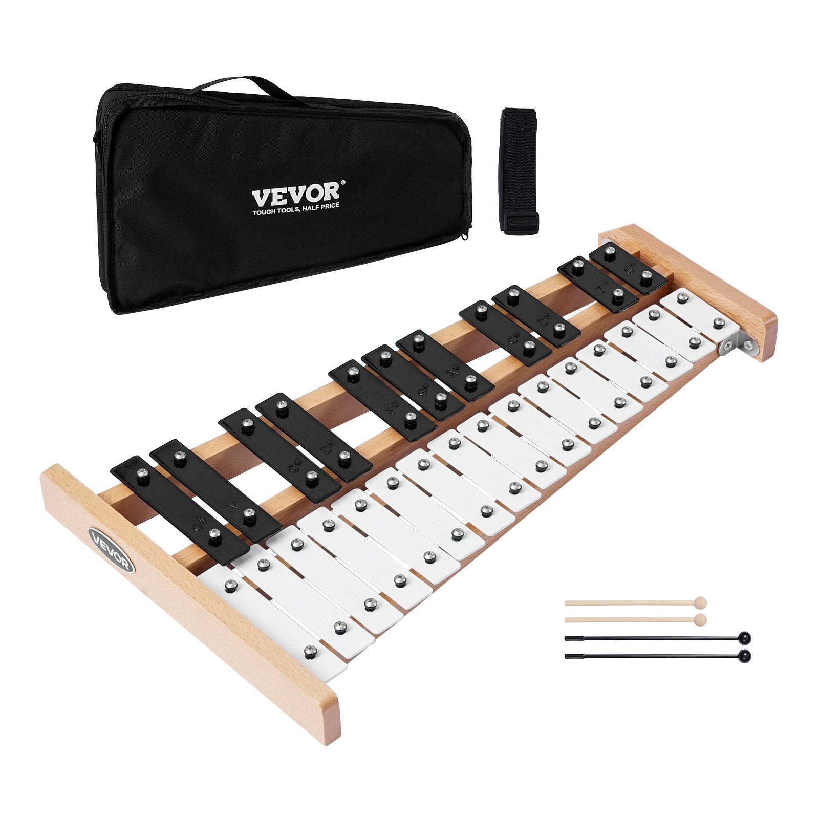 Glockenspiel-Xylophon, 27 Töne für den Musikunterricht für Erwachsene und Kinder – Hauptansicht