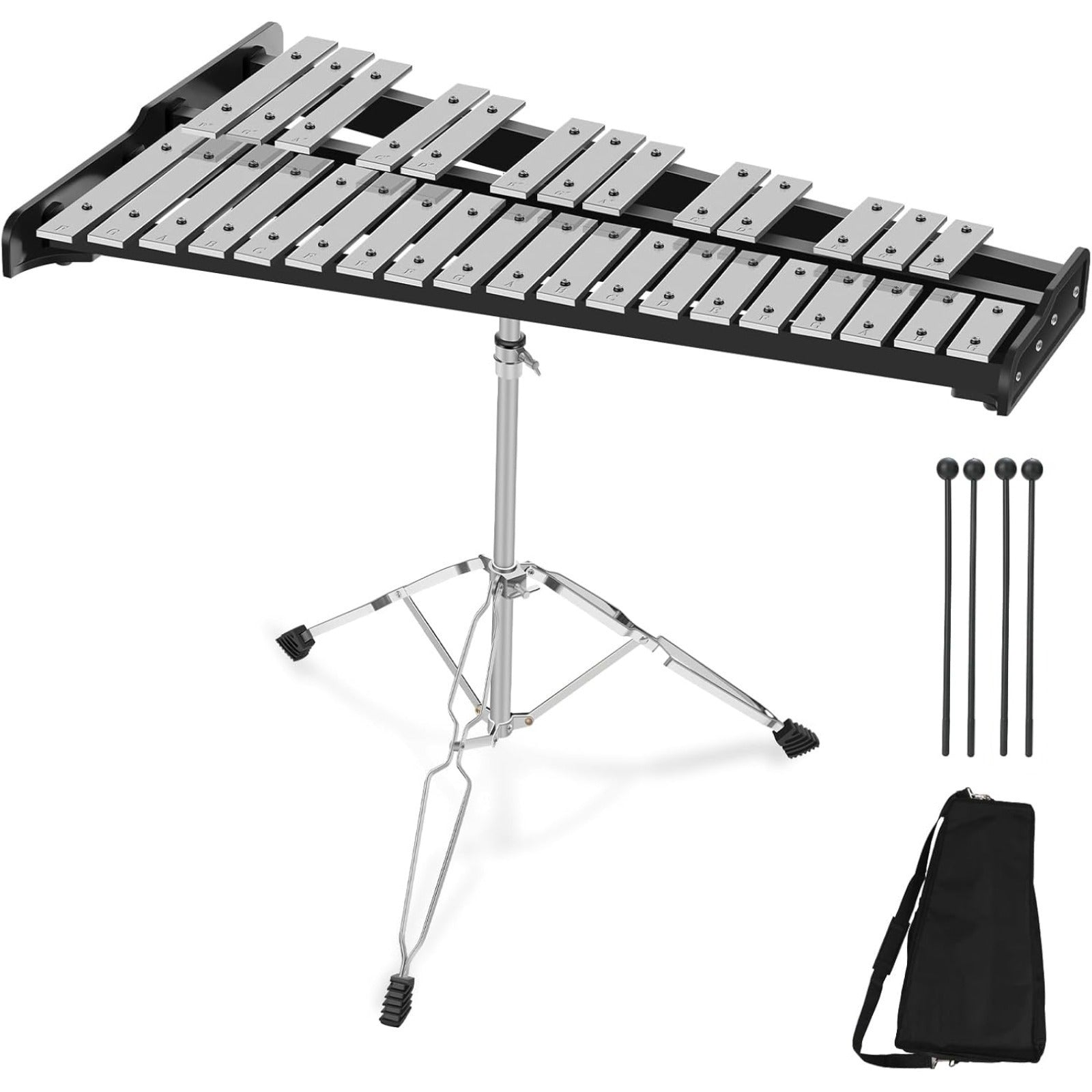 Glockenspiel-Xylophon, Aluminium für Anfänger und Alltag – Hauptansicht