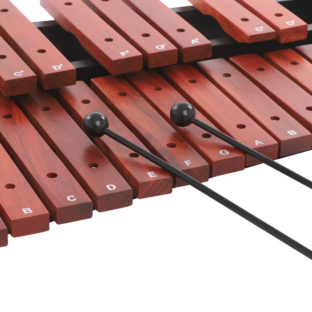Glockenspiel-Xylophon, Rot für Musikliebhaber und Alltag – Detailansicht 5