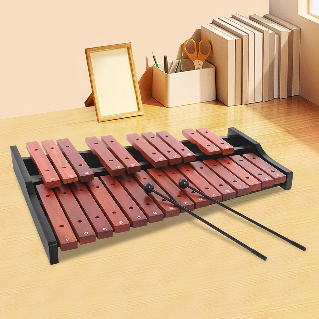 Glockenspiel-Xylophon, Rot für Musikliebhaber und Alltag – Detailansicht 9