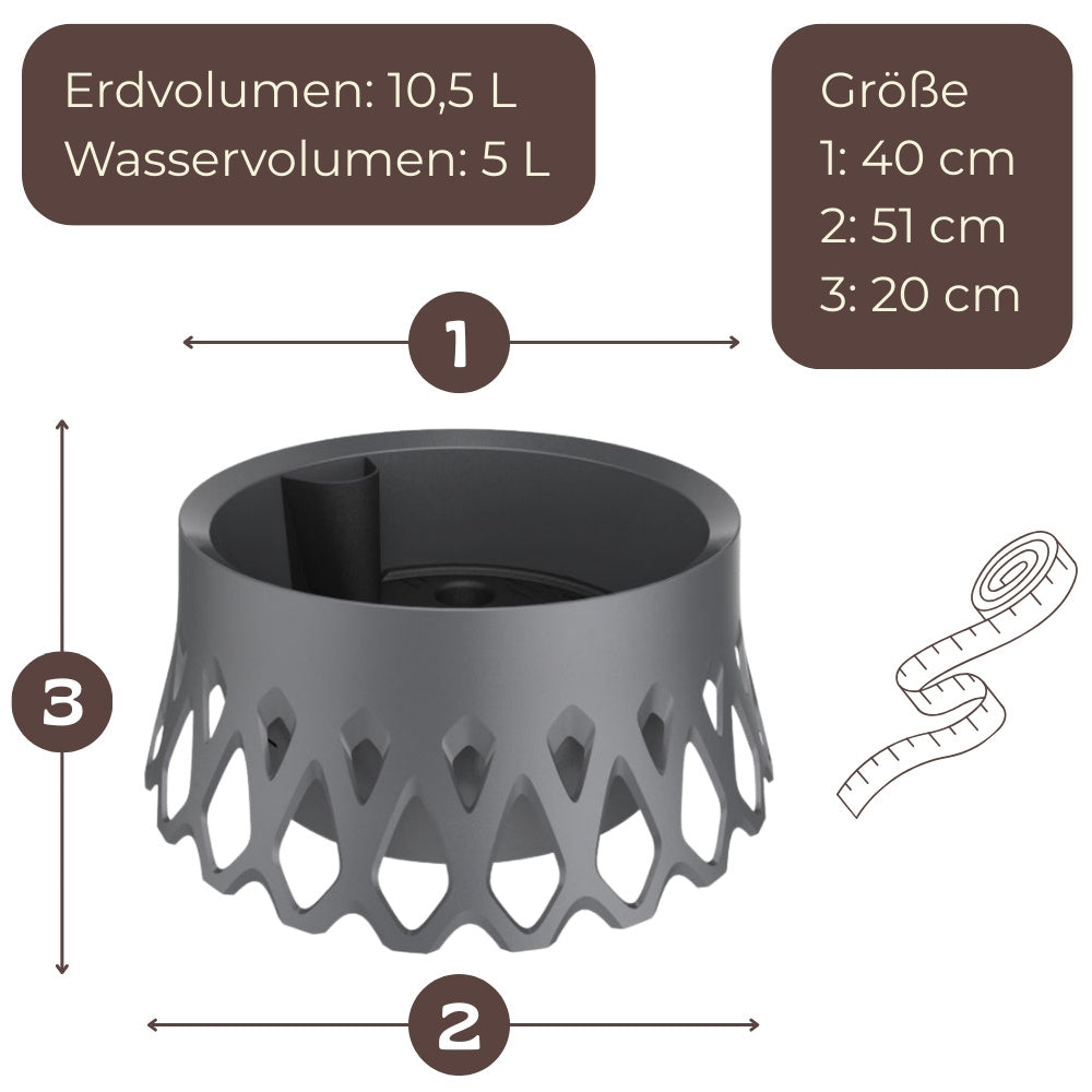 Grabschale, Anthrazit für Alltag und Zuhause – Detailansicht 13