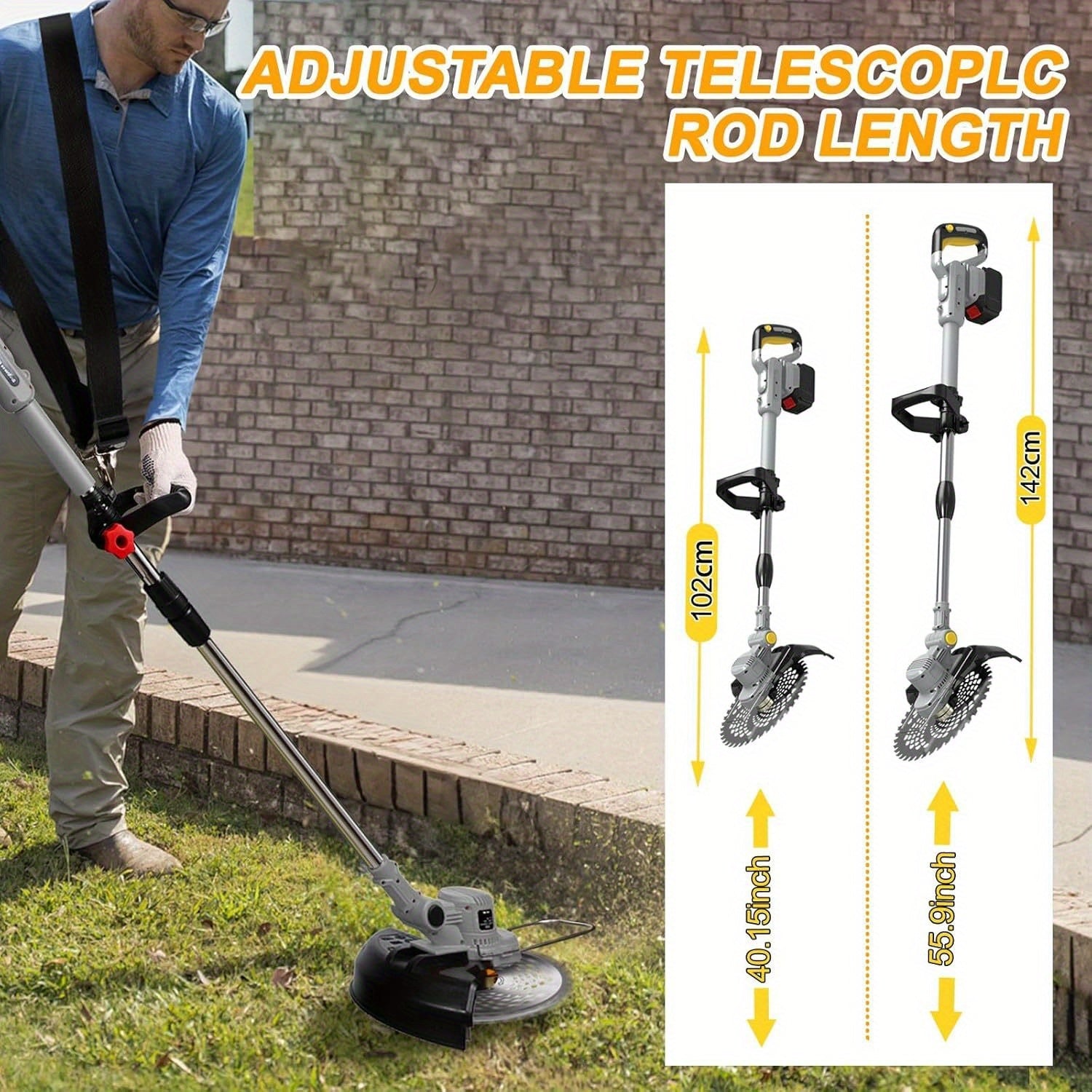 Grasschneider, 23cm für Fahrzeug und unterwegs – Detailansicht 5