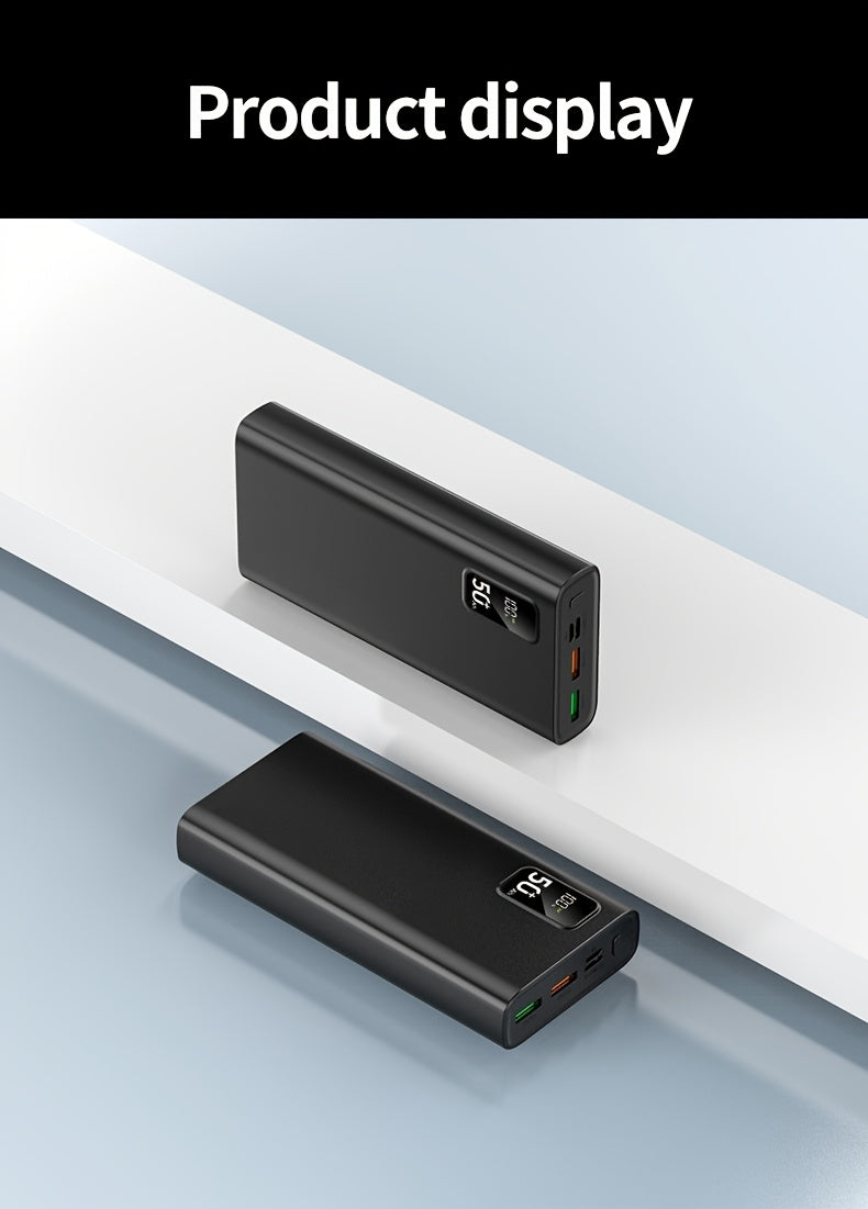 Großes Kapazitäts-Schnellladegerät, LED-Beleuchtung für das Laden von iPhone und Android-Elektronikgeräten – Detailansicht 4