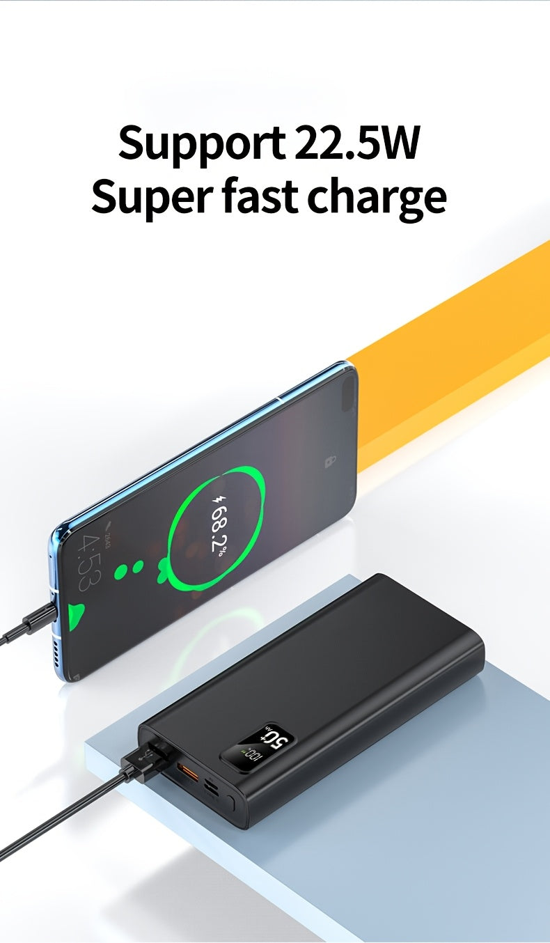 Großes Kapazitäts-Schnellladegerät, LED-Beleuchtung für das Laden von iPhone und Android-Elektronikgeräten – Detailansicht 15