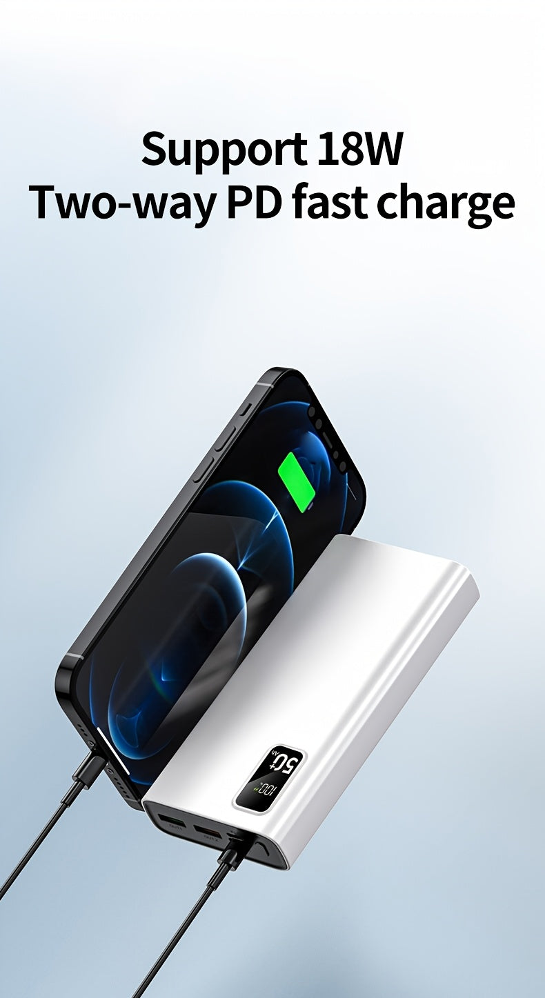 Großes Kapazitäts-Schnellladegerät, LED-Beleuchtung für das Laden von iPhone und Android-Elektronikgeräten – Detailansicht 16