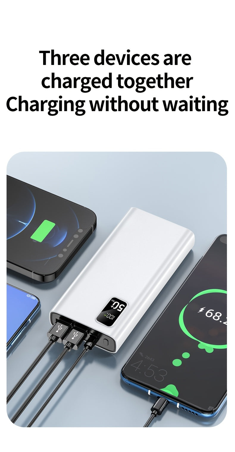 Großes Kapazitäts-Schnellladegerät, LED-Beleuchtung für das Laden von iPhone und Android-Elektronikgeräten – Detailansicht 18