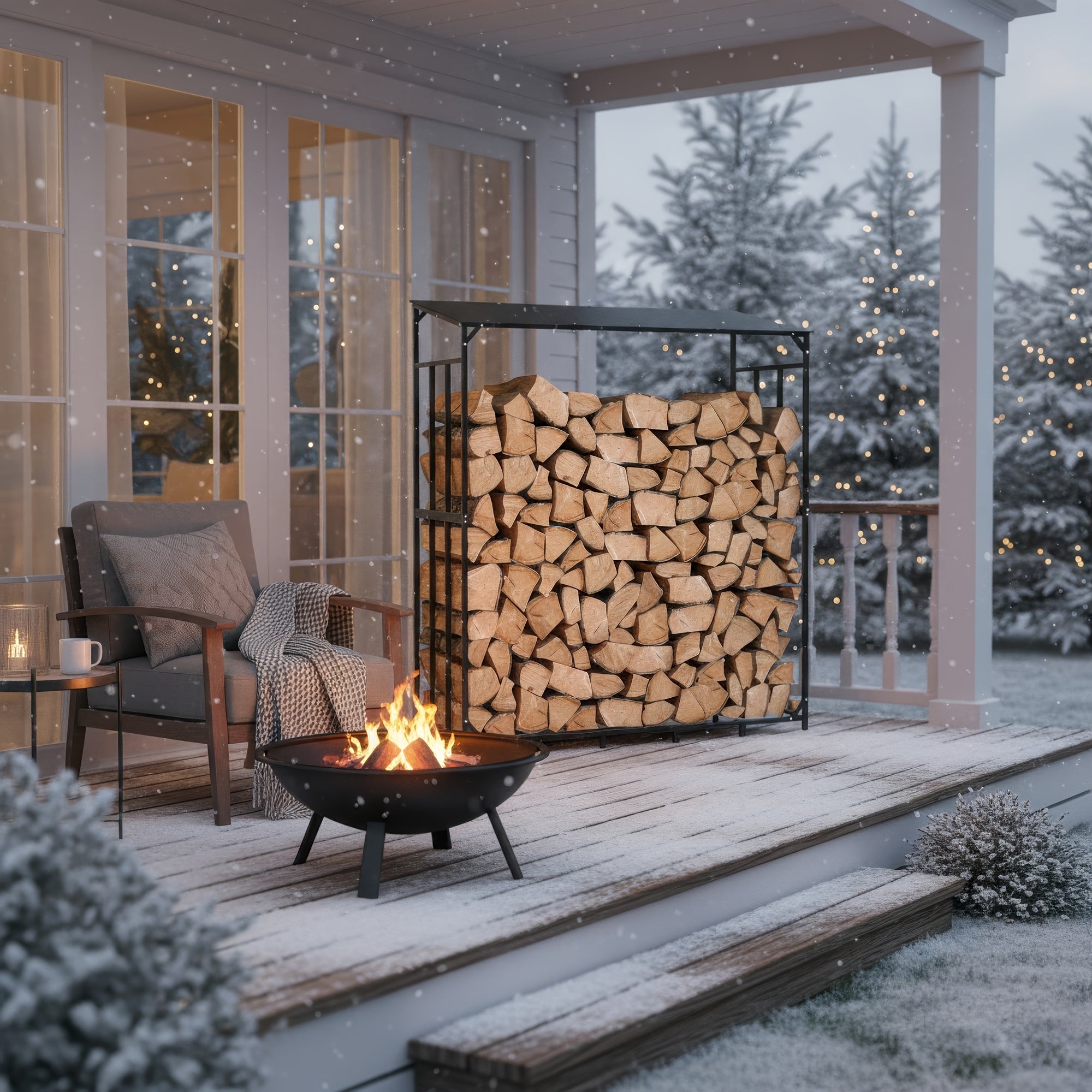 Großes, Metall für Garten und Terrasse – Detailansicht 5
