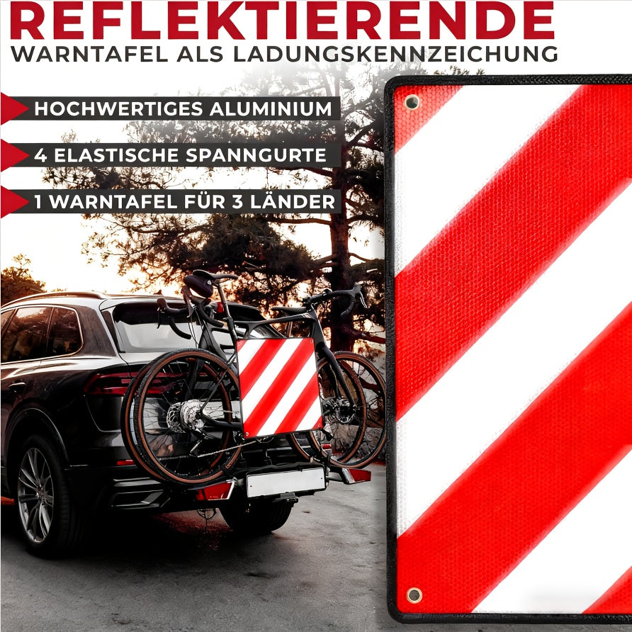 Gurte, Rot Und Weiß für Italien und Fahrradträger – Detailansicht 4