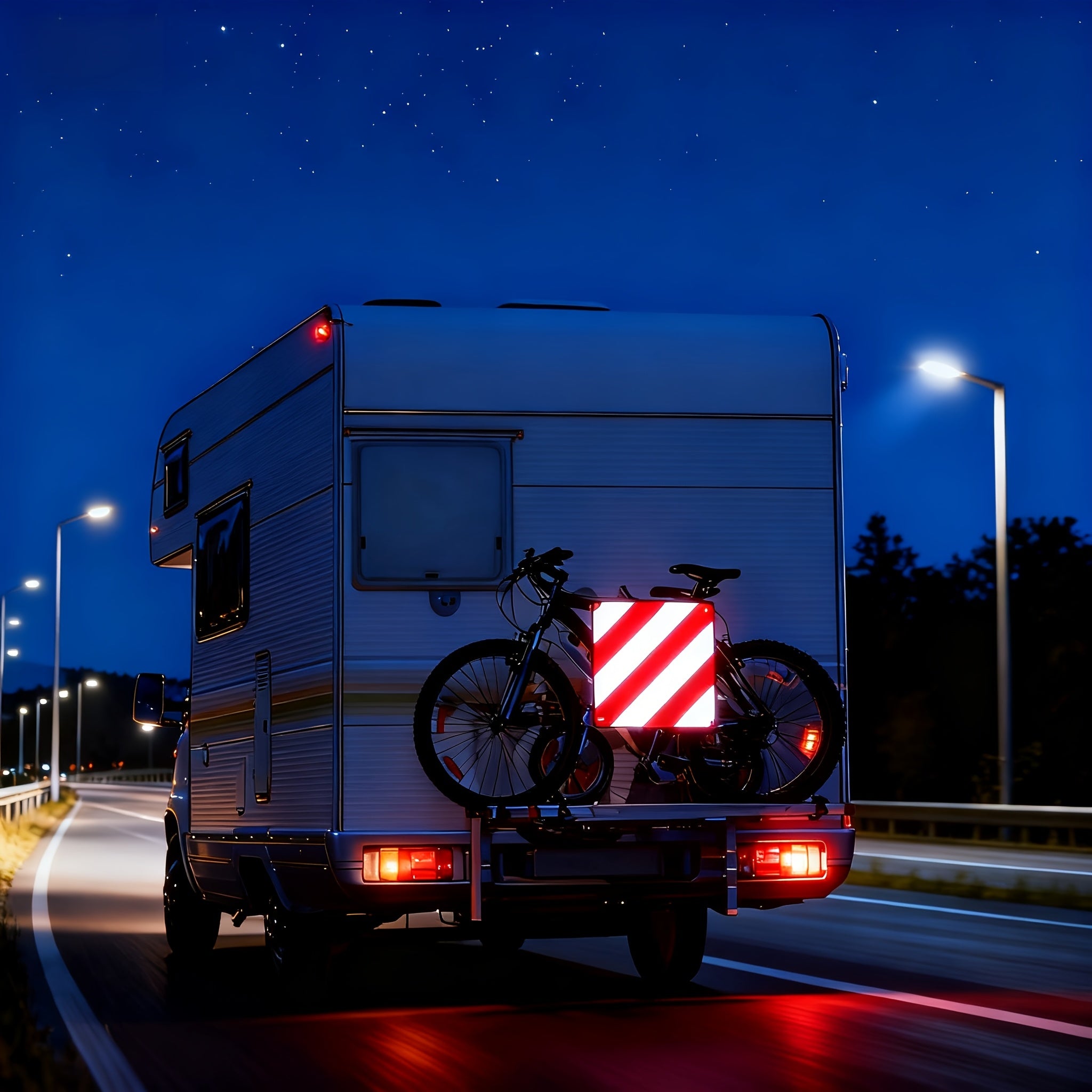 Gurte, Rot Und Weiß für Italien und Fahrradträger – Detailansicht 6