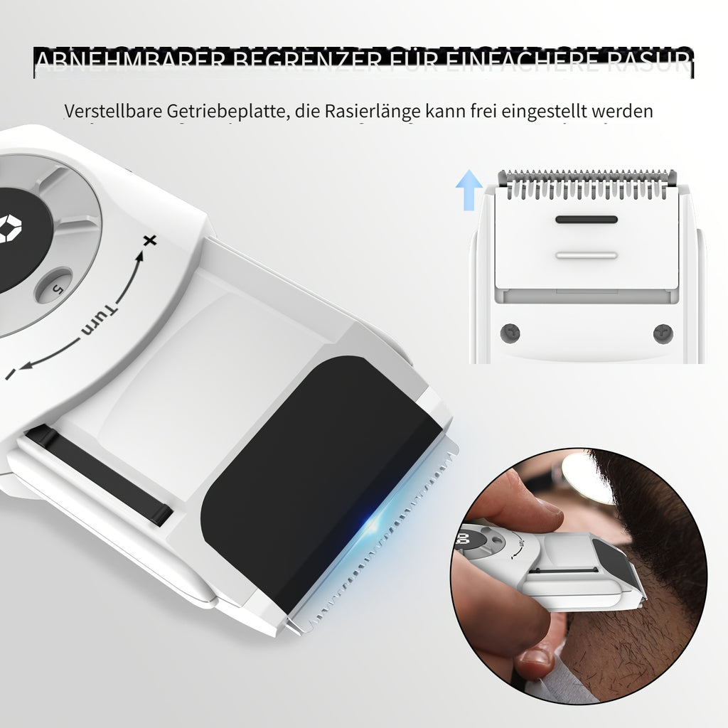 Haarschneidemaschine, USB Elektrischer Haarschneider für Männer und Alltag – Detailansicht 4