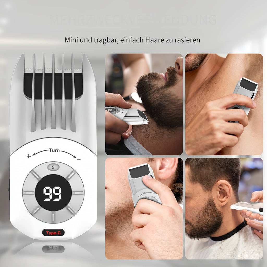 Haarschneidemaschine, USB Elektrischer Haarschneider für Männer und Alltag – Detailansicht 6