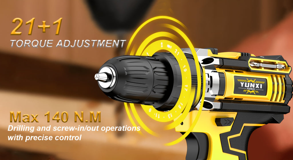 Handbohrmaschine Lithium Set, Holz für Familien und Alltag – Detailansicht 2