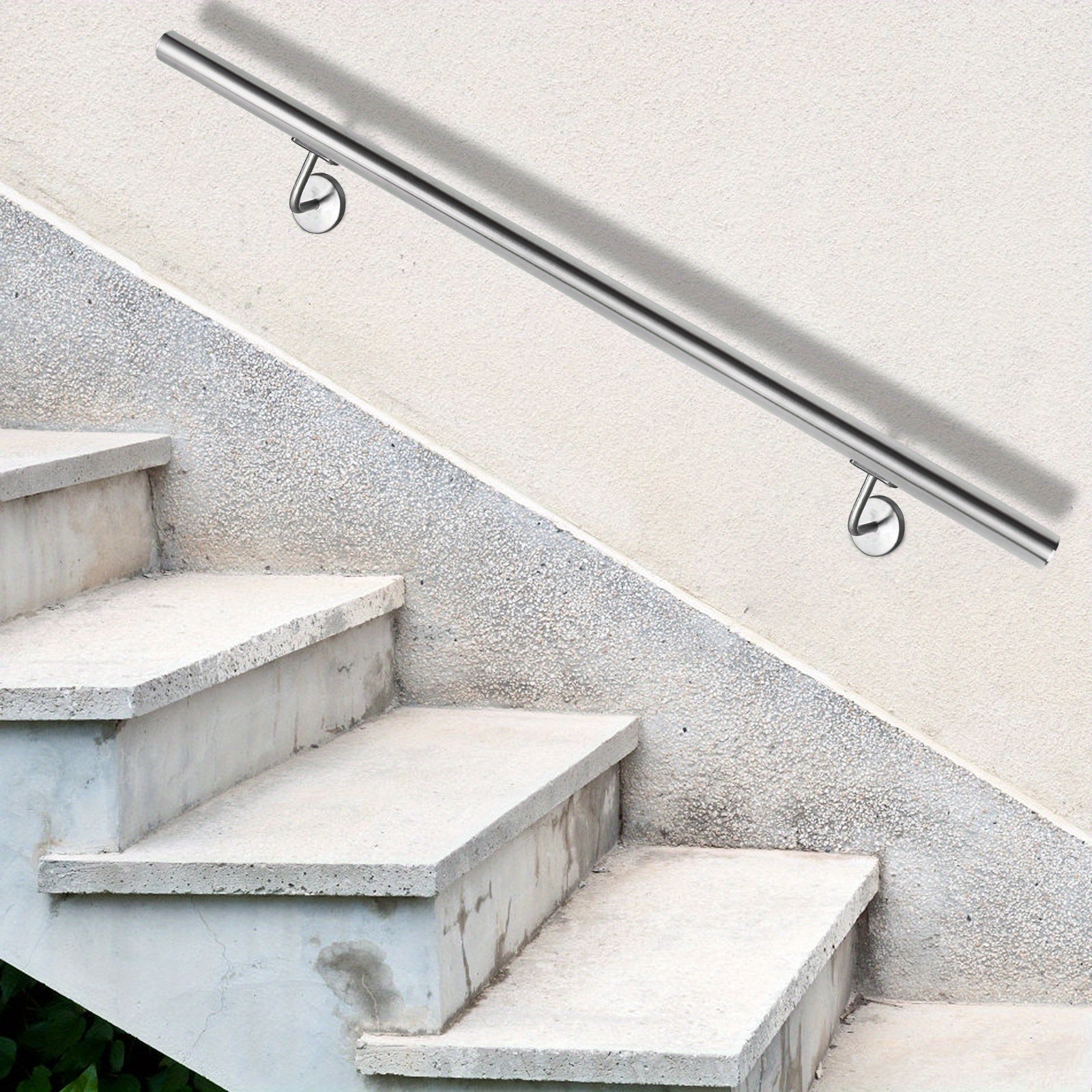 Handläufe aus Edelstahl, 60 cm für Garten und Terrasse – Detailansicht 7