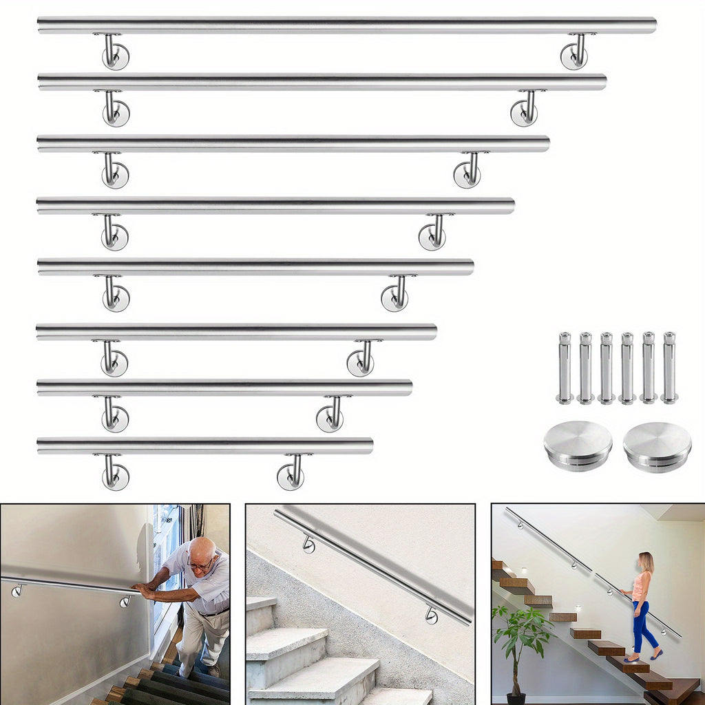 Handläufe aus Edelstahl, 60 cm für Garten und Terrasse – Detailansicht 11