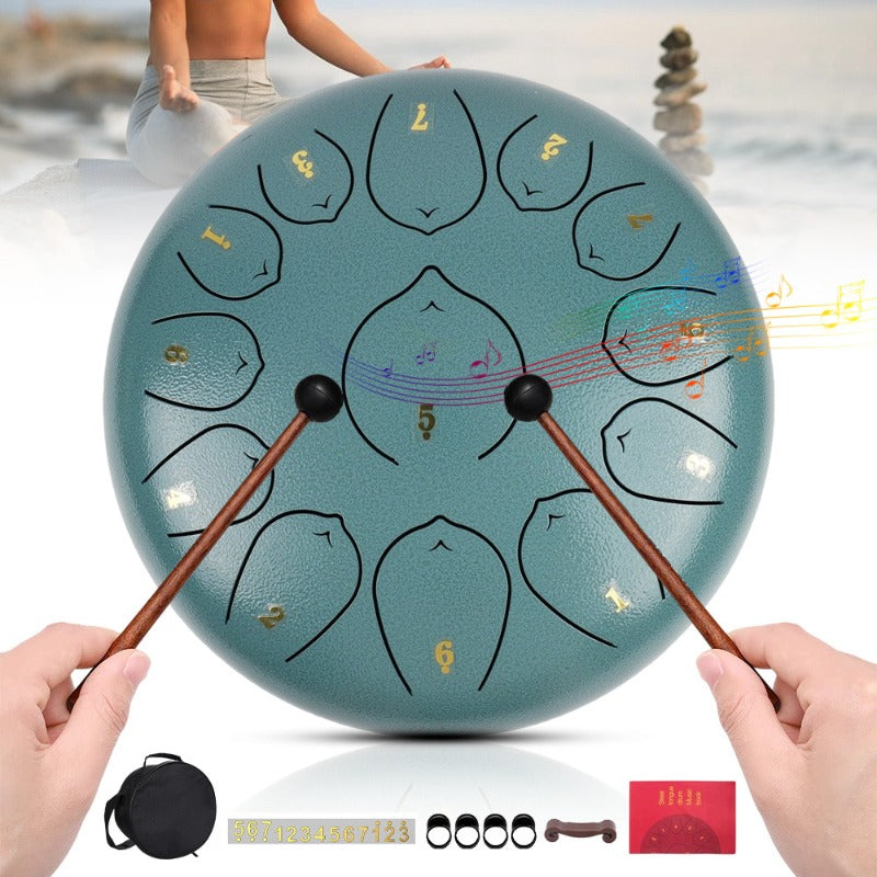 Handpan-Trommel, 30,48 cm für Hobby und Kreativprojekte – Detailansicht 3