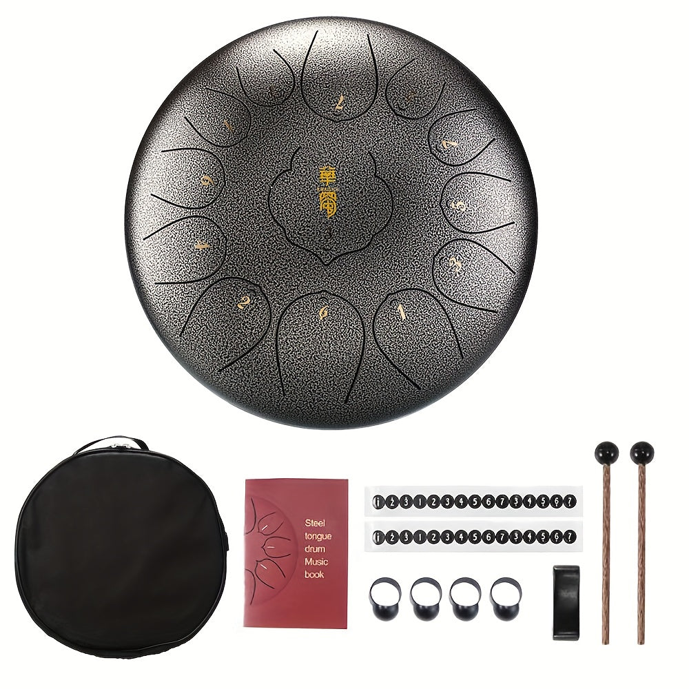 Handpan-Trommel, 30,5 cm für Hobby und Kreativprojekte – Detailansicht 6