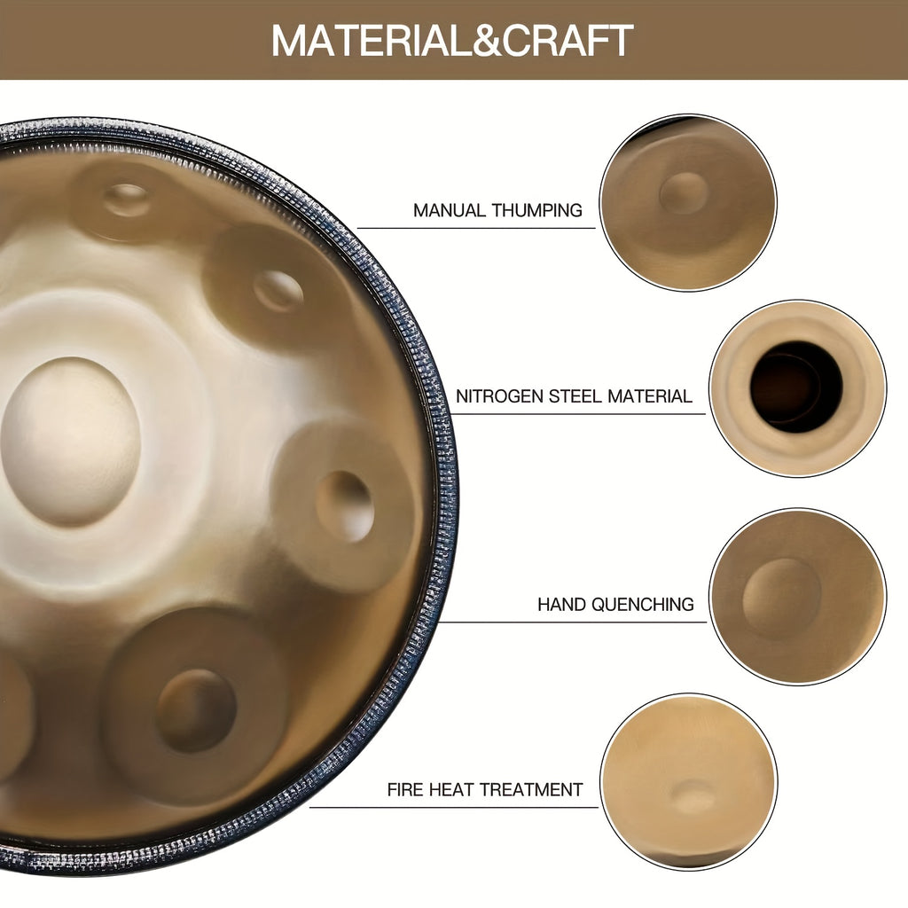 Handpan-Trommel, 432Hz für Hobby – Detailansicht 4