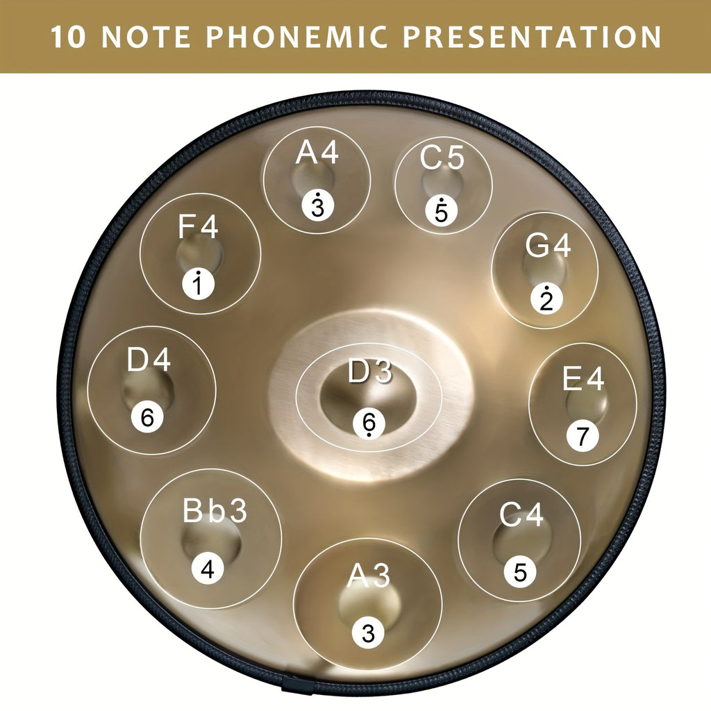 Handpan-Trommel, 432Hz für Kreativprojekte und Hobby – Detailansicht 5
