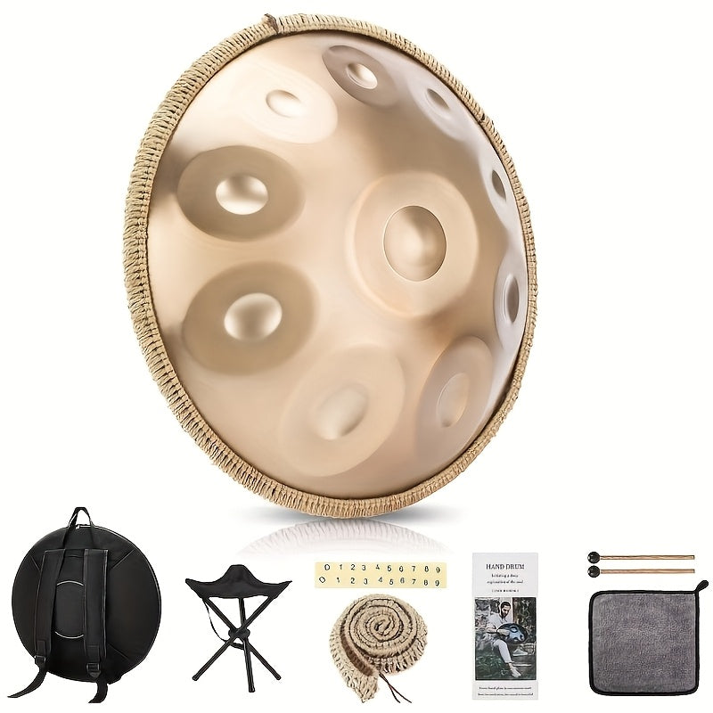 Handpan-Trommel, 440Hz für Kreativprojekte und Anfänger - Handpan Instrument Handpan – Detailansicht 6