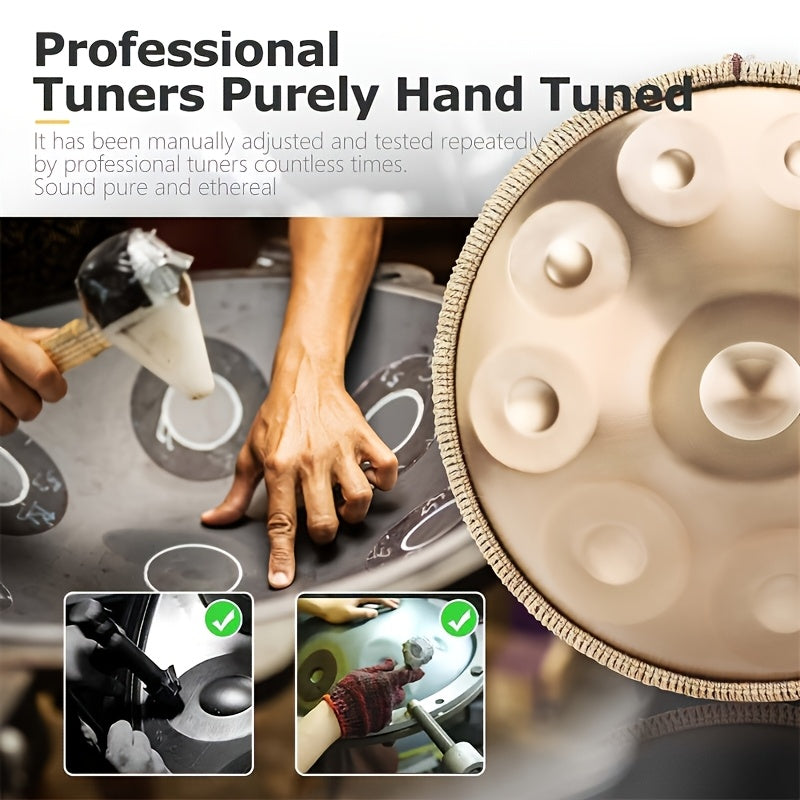 Handpan-Trommel, 440Hz für Kreativprojekte und Entspannung – Hauptansicht