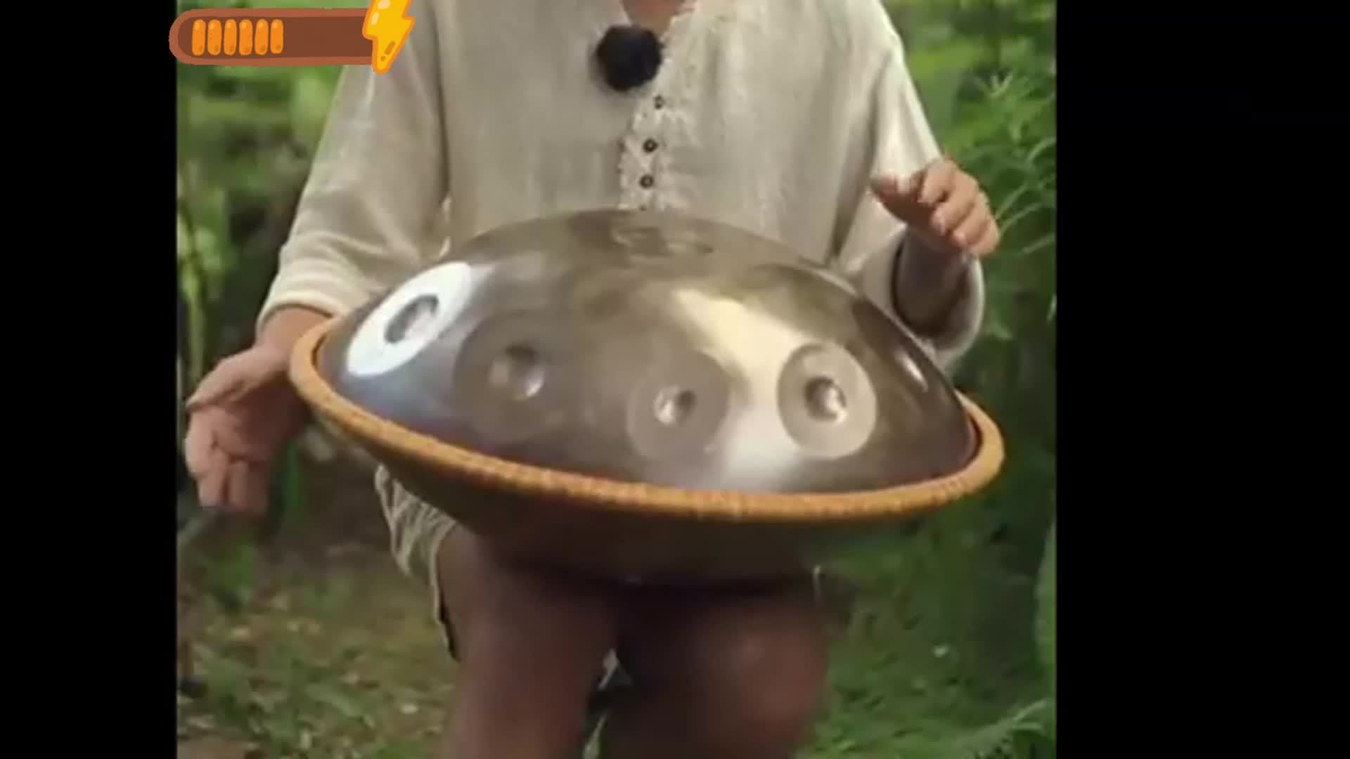Handpan-Trommel, 55,88 cm für Kreativprojekte – Detailansicht 11