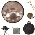 Handpan-Trommel, 9-Ton-Handpan in Gold für Hobby und Kreativprojekte – Detailansicht 3