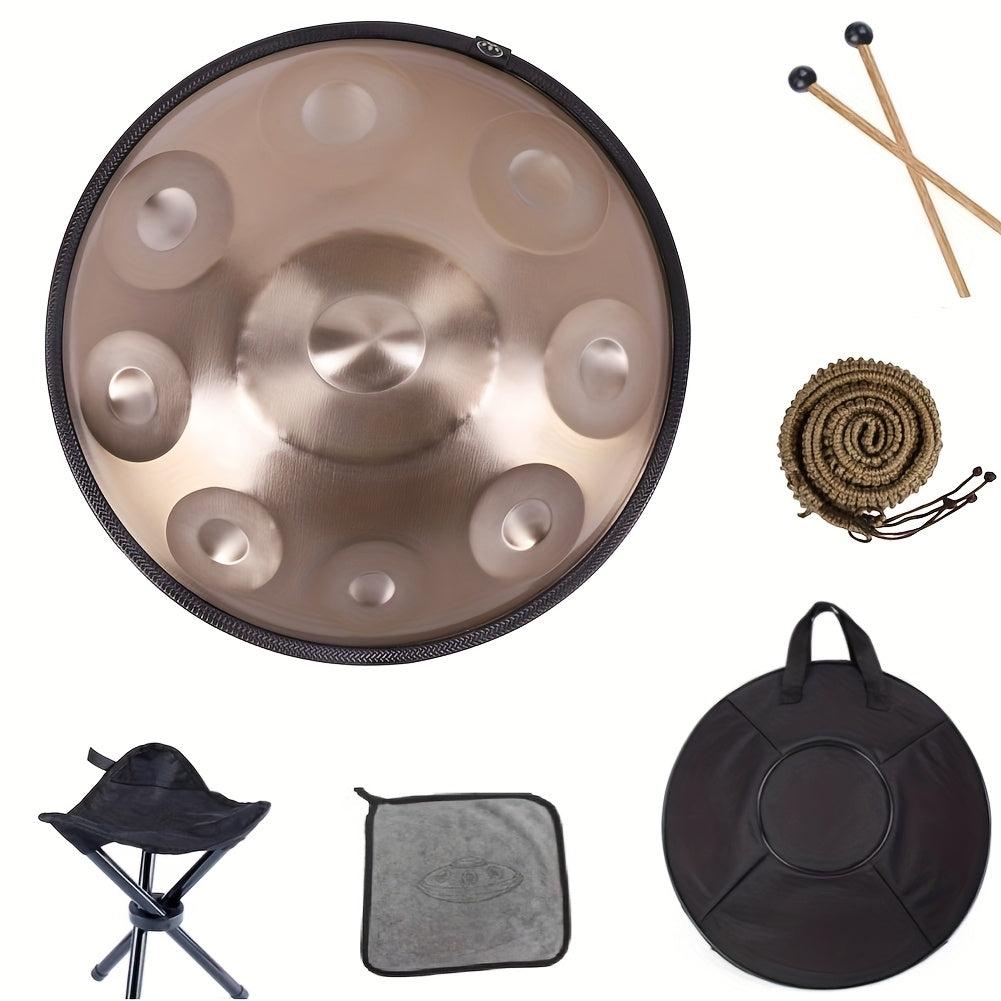 Handpan-Trommel, Edelstahl für Hobby und Kreativprojekte – Detailansicht 3