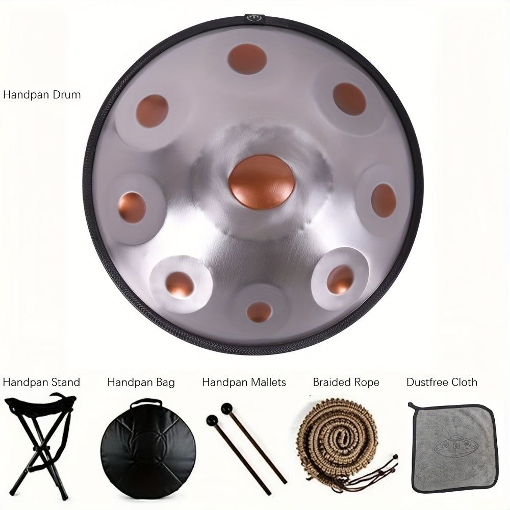 Handpan-Trommel, Goldene Augen für Kreativprojekte – Detailansicht 5