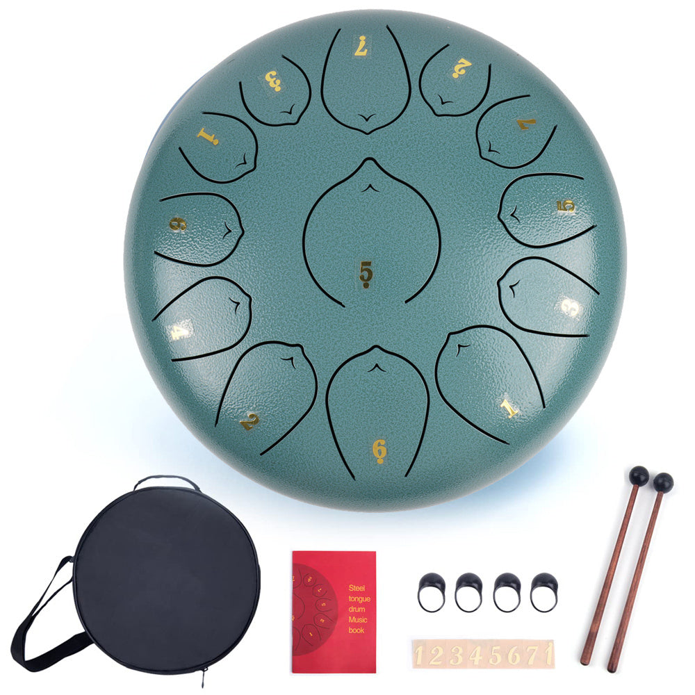 Handpan-Trommel, Grün für Hobby – Hauptansicht