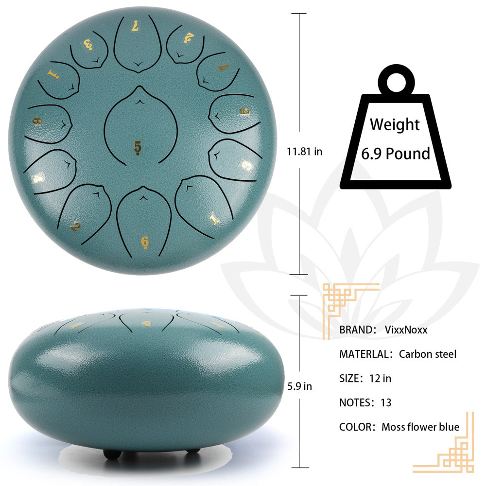 Handpan-Trommel, Grün für Hobby – Detailansicht 4