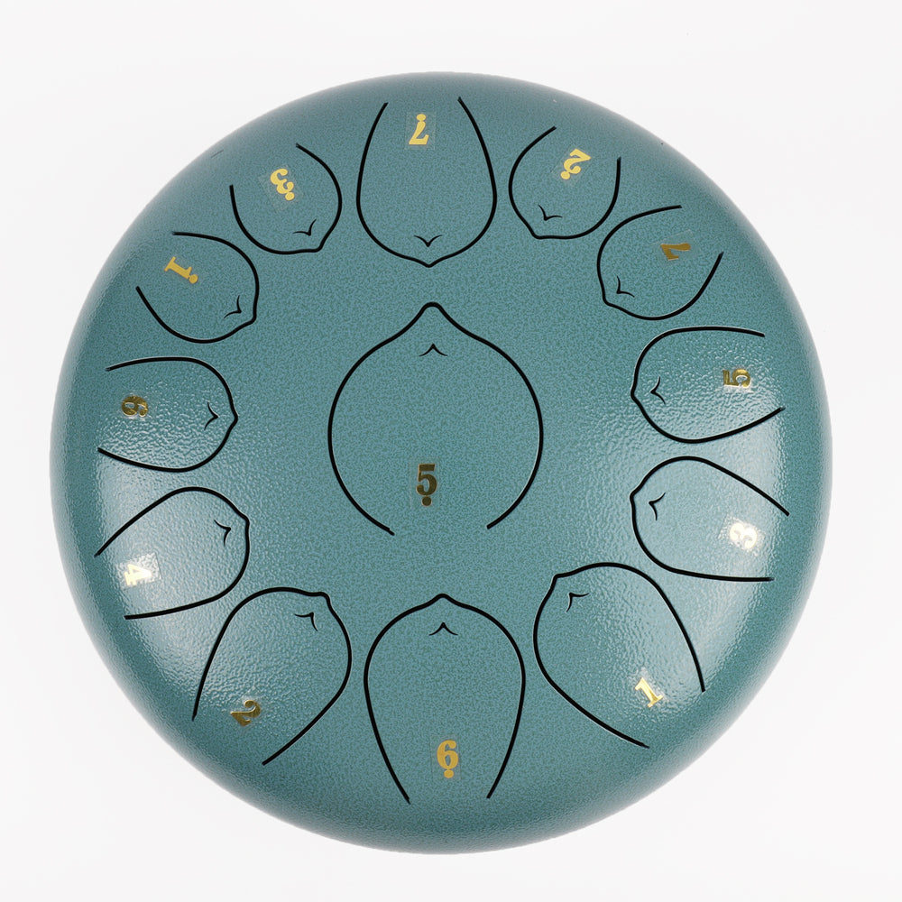 Handpan-Trommel, Grün für Hobby – Detailansicht 5