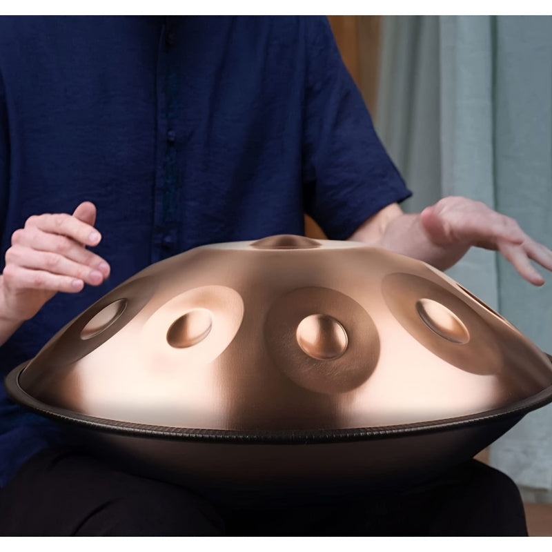 Handpan-Trommel, Handpan Schlagzeug Set 440Hz Standard Tonhöhe für Hobby – Detailansicht 3