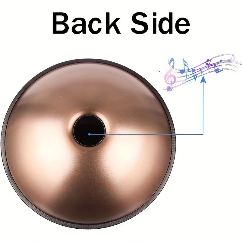 Handpan-Trommel, Handpan Schlagzeug Set 440Hz Standard Tonhöhe für Hobby – Detailansicht 6