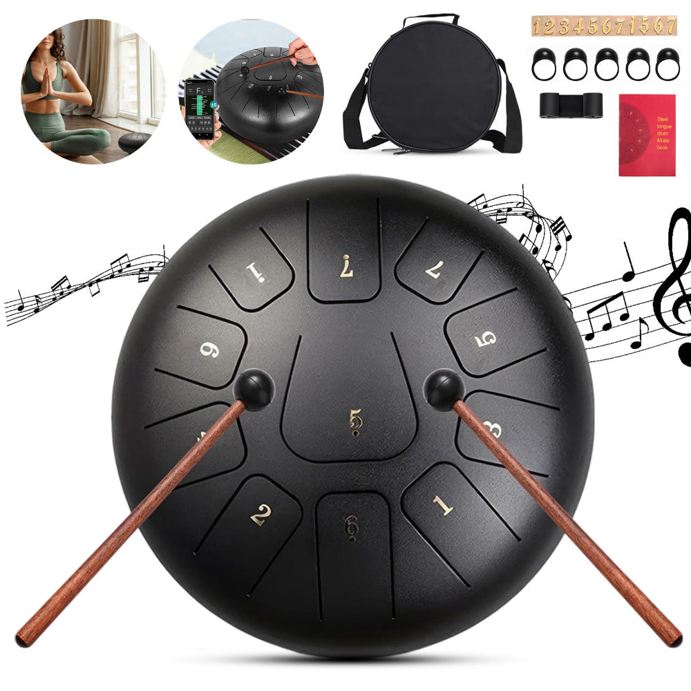 Handpan-Trommel, Zungentrommel Instrument 25 für Hobby – Hauptansicht