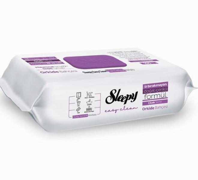 Handtücher, 1x Sleepy Easy Clean Reinigungtücher Lila für alle Zwecke und Alltag – Detailansicht 3