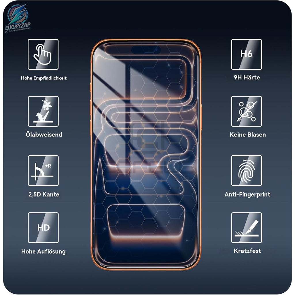 Handy-Displayschutzfolien, Glas für Alltag und Zuhause – Detailansicht 2