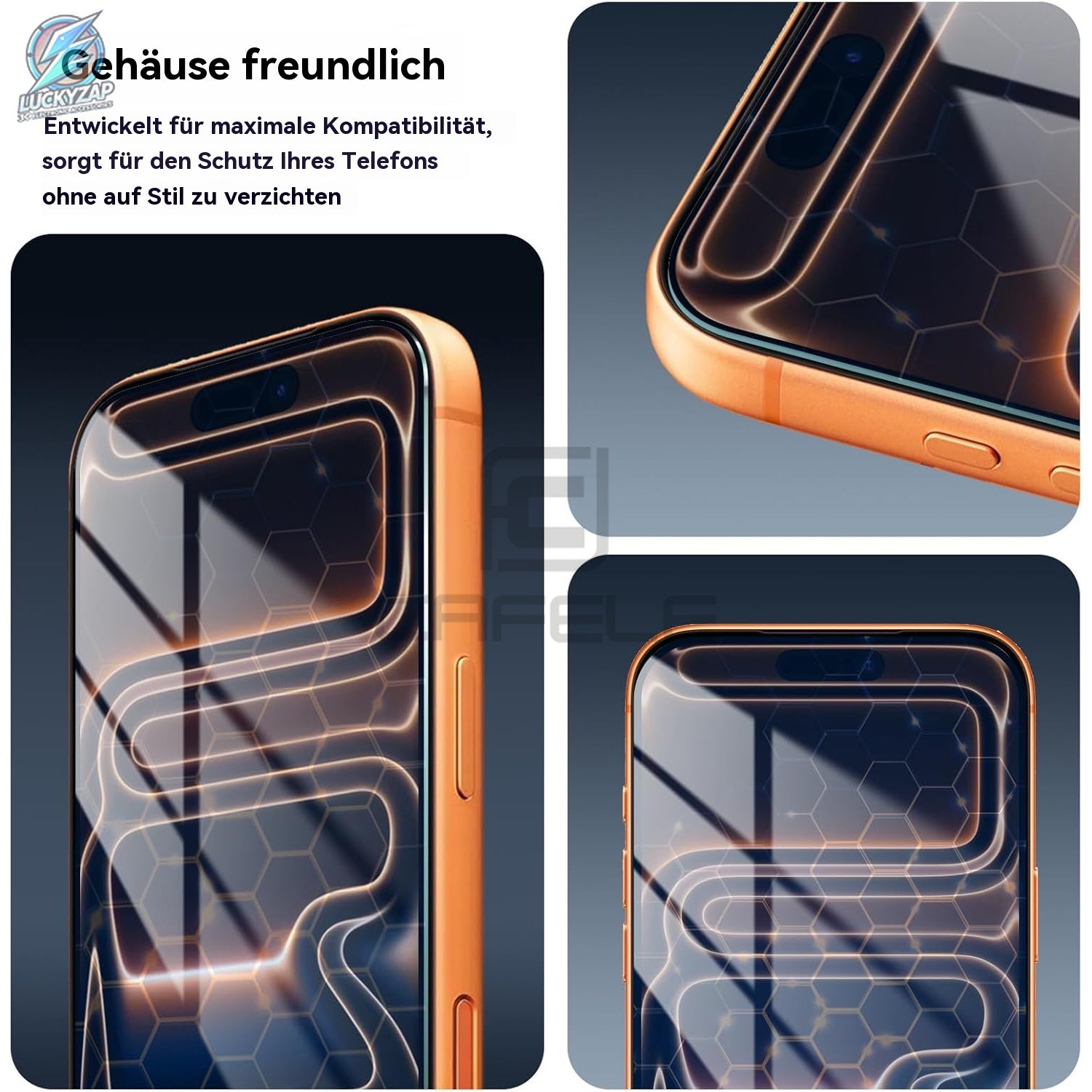 Handy-Displayschutzfolien, Glas für Alltag und Zuhause – Detailansicht 5