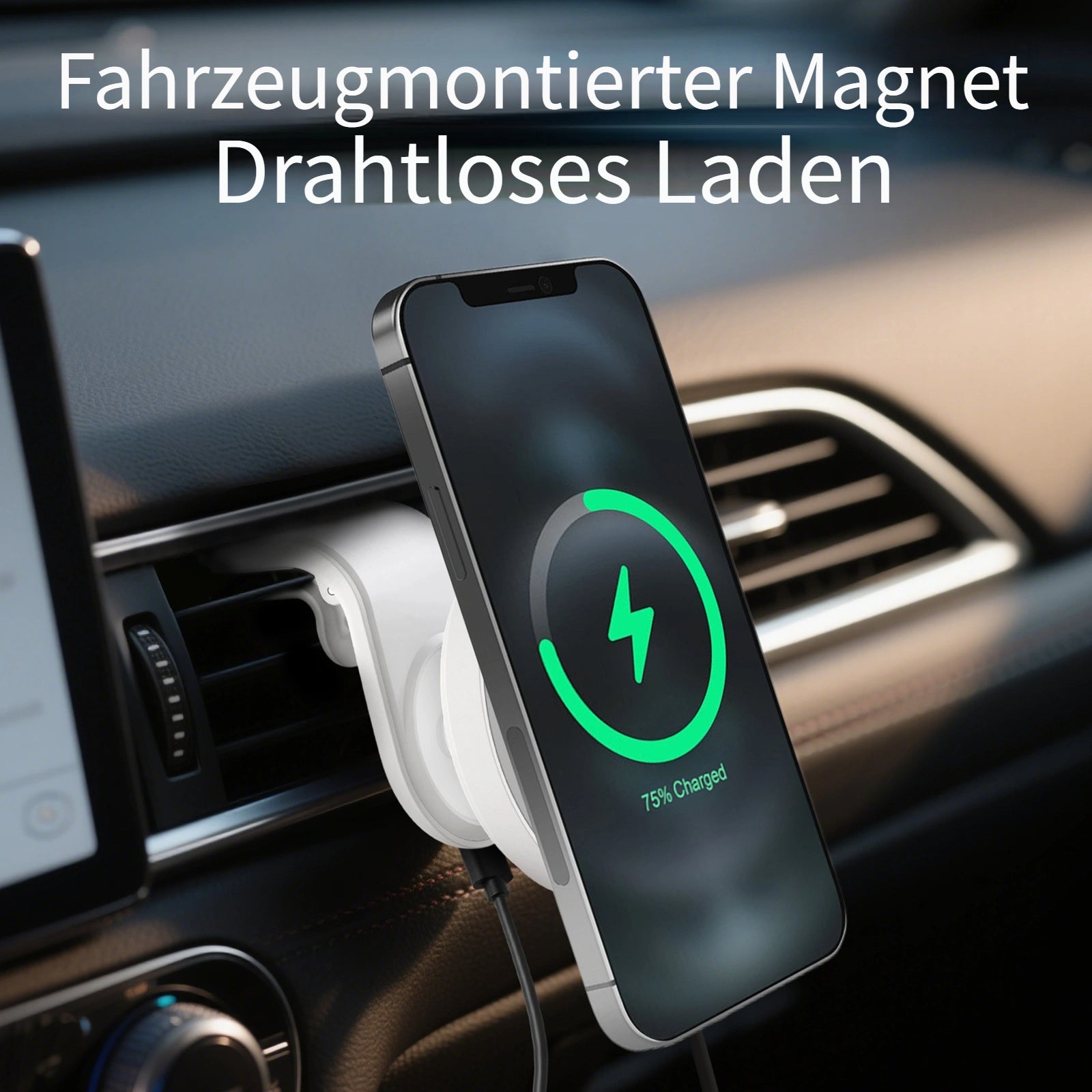Handyhalterung für Auto, 15W für Fahrzeug und unterwegs – Detailansicht 6