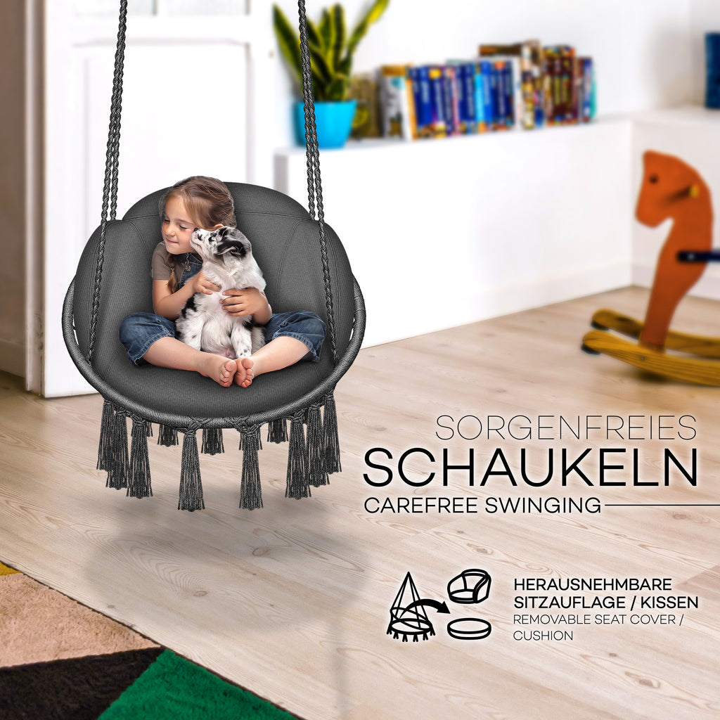 Hängesessel, 200kg für Garten und Balkon – Detailansicht 48