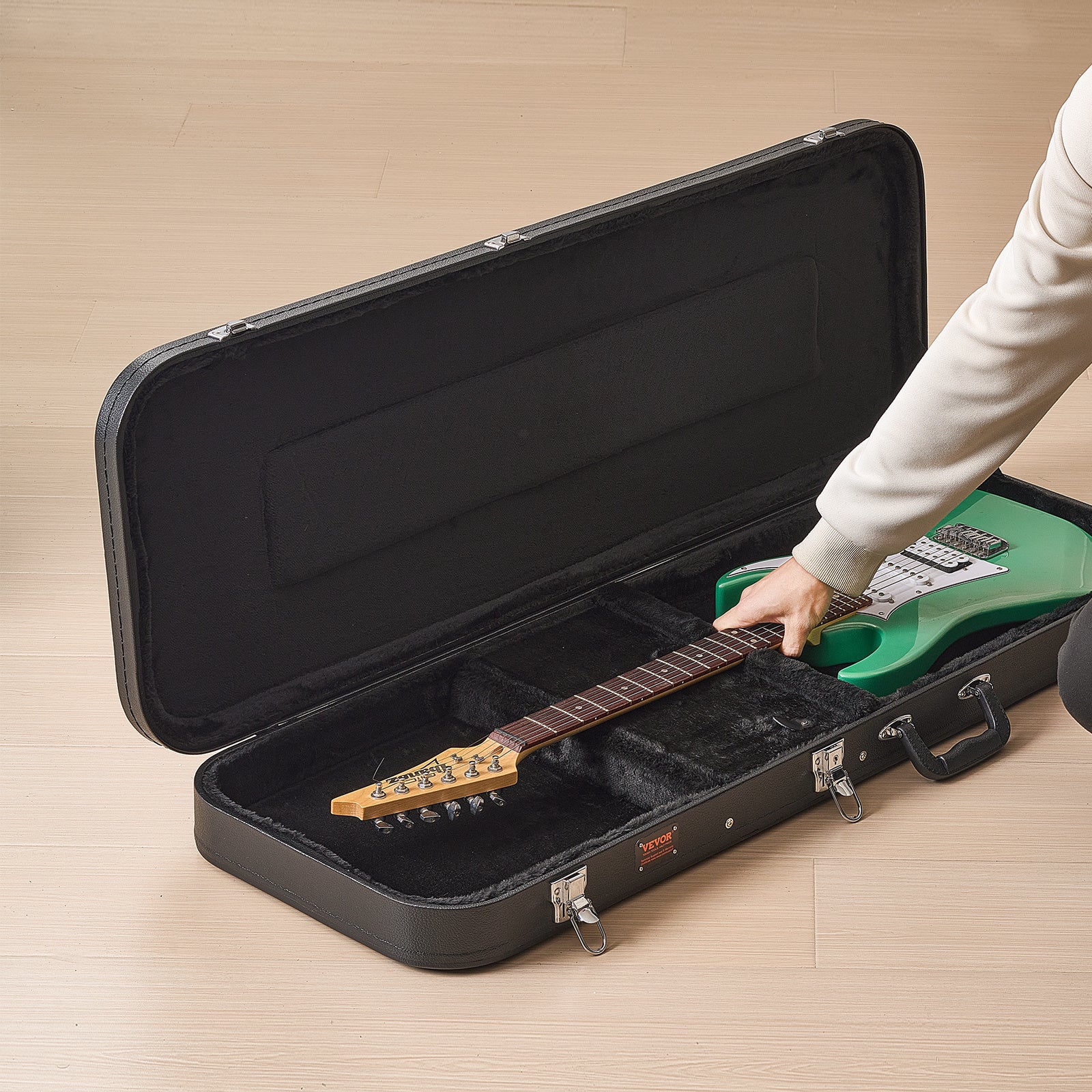 Hartschalenkoffer, 43,11 Zoll für E-Gitarre und 39 Zoll E-Gitarren – Detailansicht 8