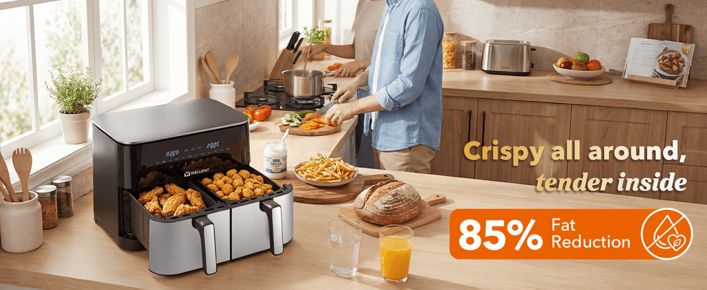 Heißluftfritteuse, 11 L für Alltag und Zuhause – Detailansicht 22