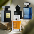 Herrenparfüm-Set, 4er-Pack Herren-Parfümset, Patchouli-, Vanille für Alltag – Detailansicht 5