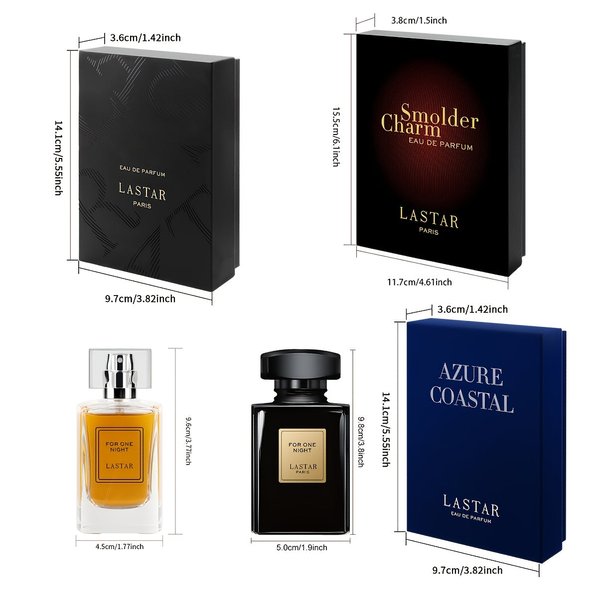 Herrenparfüm-Set, 50ml für Alltag – Detailansicht 6