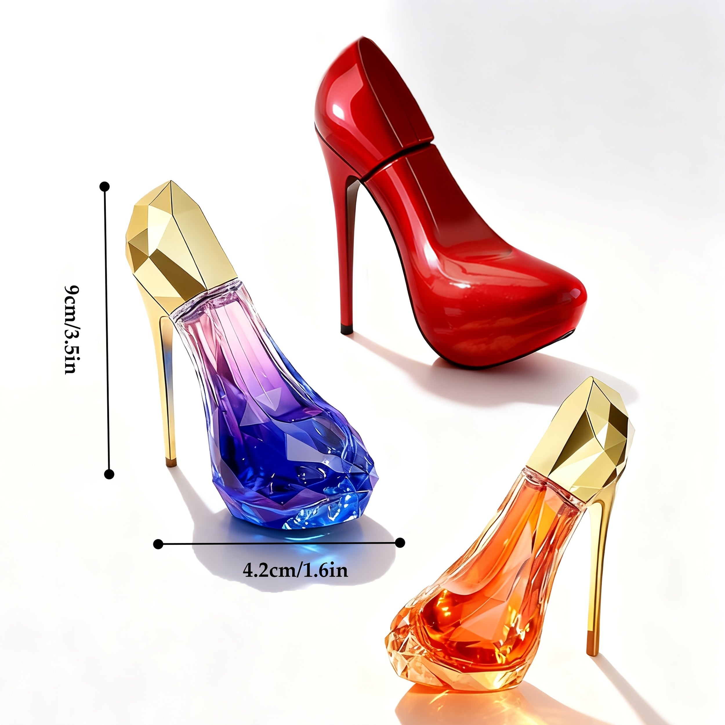Herrenparfüm-Set, High-Heel für besondere Anlässe und Alltag – Detailansicht 12